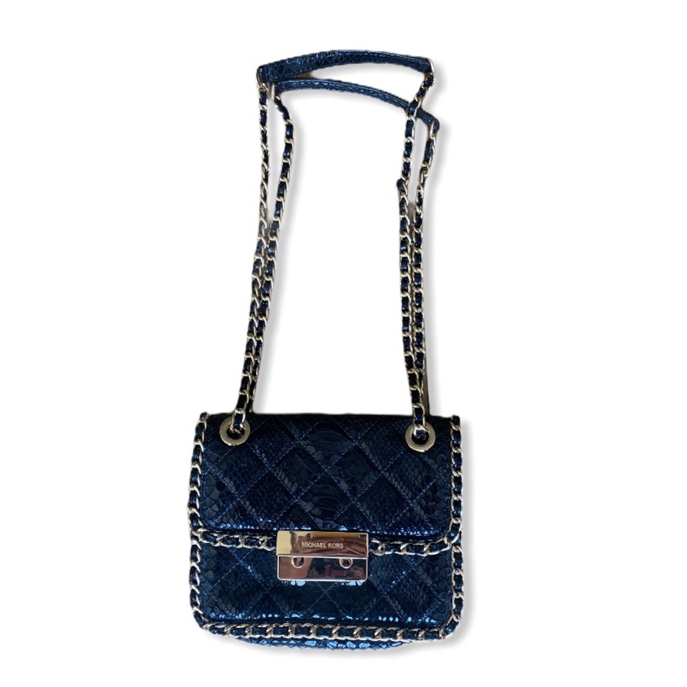 Michael Kors Python Embossed Shoulder Bag - image 3